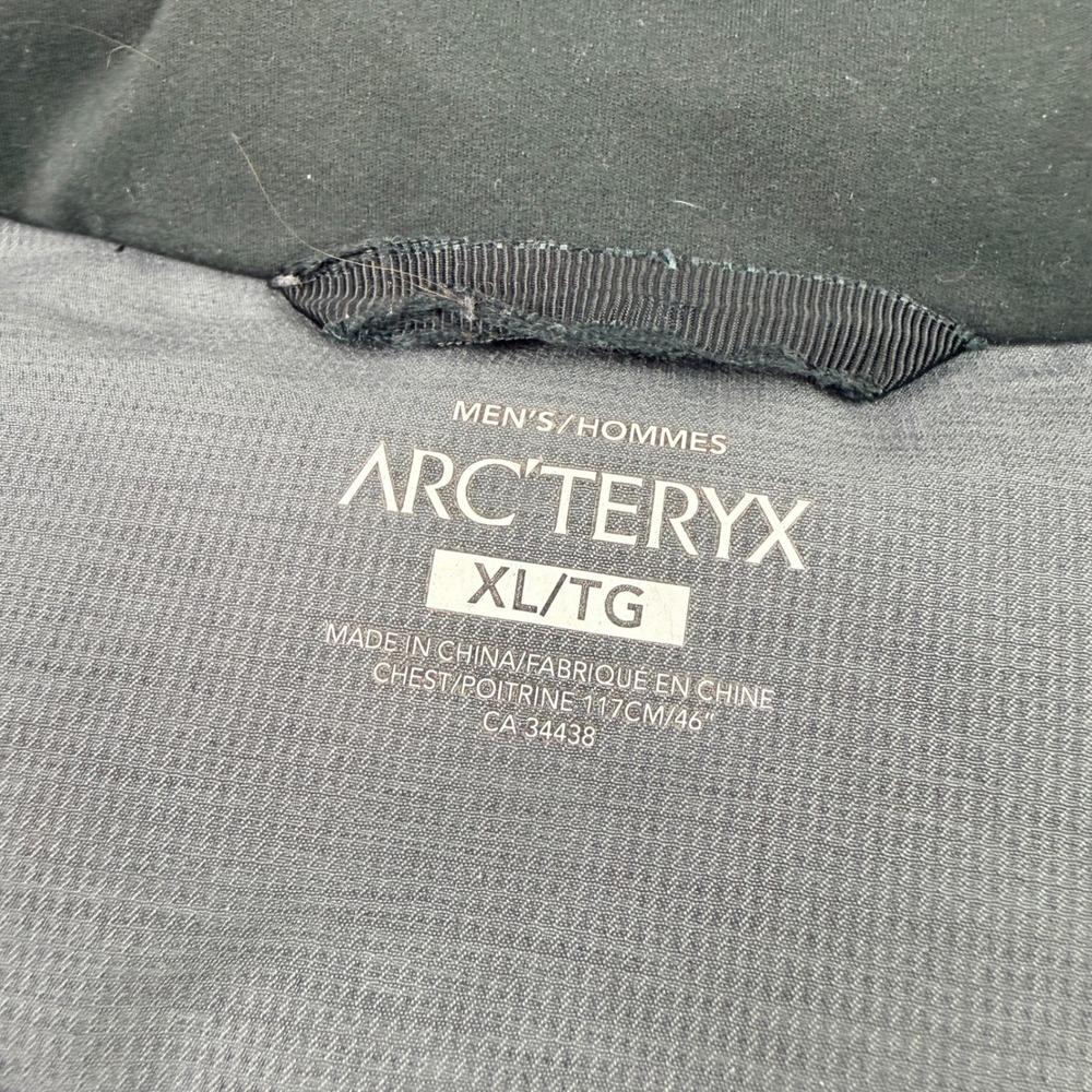 Arcteryx Therme Parka Mens XL Grey GORE-TEX Down Fill Long Jacket Hooded XL/TG - Picture 6 of 10